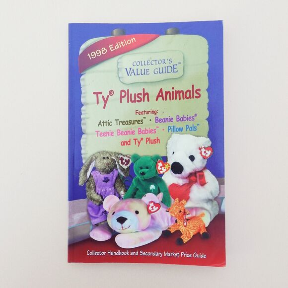 TY BEANIE BABIES – Ty Plush Animals 1998 Collector’s Value Guide - Picture 1 of 5